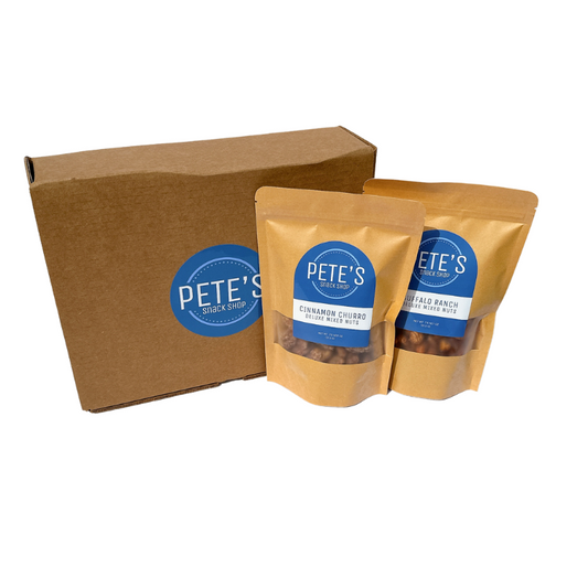 Nutty Duo Box - Mixed Nuts - Pete's Snack Shop