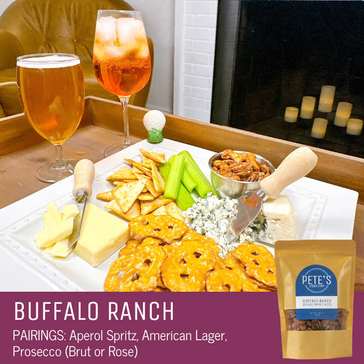 Buffalo Ranch - Food and Drink Cocktail Pairings - Pete's Snack Shop